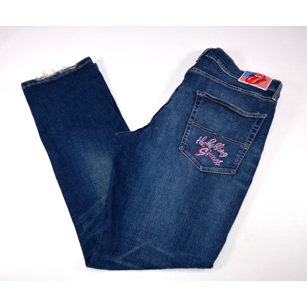 Lucky Brand Rolling Stones 223 Straight Jeans Mens 36x32 INSEAM 31.5" Y2K